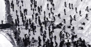 Wypadek na downhillu