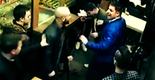 Agresor w barze dostal bokserskiego klapsa na uspokojenie