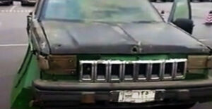 Zdjęcie auta stworzonego do ataku terrorystycznego