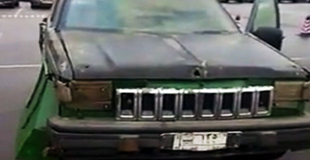 Pojazd przygotowany do ataku terrorystycznego