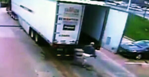 Drzwi naczepy na wietrze