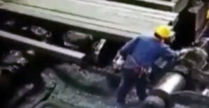 Wypadek w hucie stali