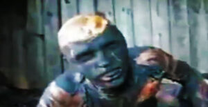 Spłonął przy stoliku